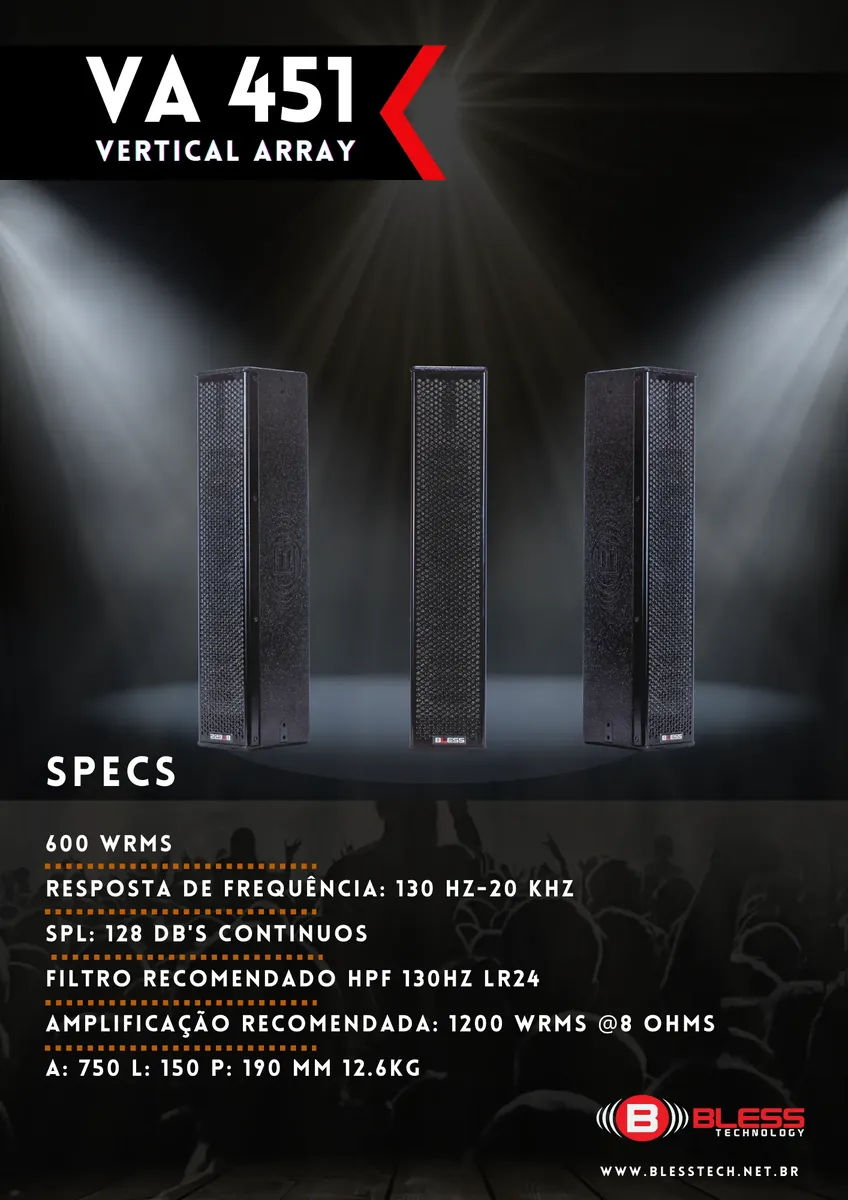 VA 451 — Vertical Array Bless Technology